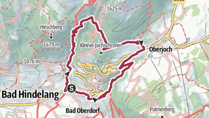 wanderkarte bad hindelang-titelbild