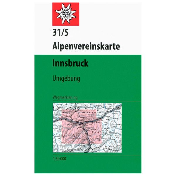 wanderkarte innsbruck-titelbild