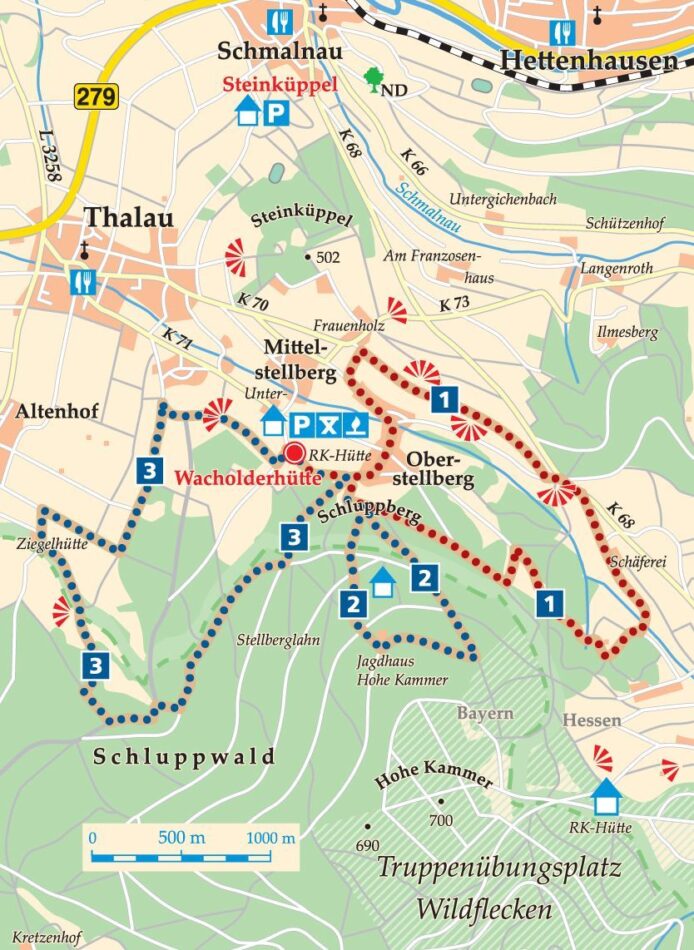 wanderkarte rhön-titelbild