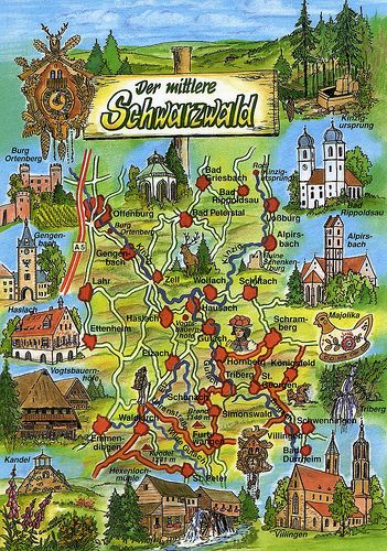 wanderkarte schwarzwald-titelbild
